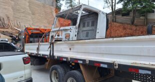 DFRV prende suspeito e recupera caçamba de caminhão furtado da Prefeitura de Águia Branca 