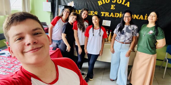 Estudantes de Cachoeiro de Itapemirim produzem biojoias em projeto que integra saberes tradicionais, ciência e sustentabilidade