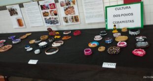 Escola de Linhares realiza oficina e exposição ceramista com estudantes do Ensino Médio