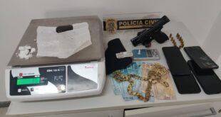 Polícia Civil cumpre mandados de busca e apreensão e prende suspeito em flagrante em São Gabriel da Palha