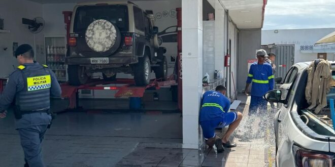 Posto é flagrado desviando 100 mil L de água em Guarapari