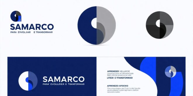 Gráfico de crescimento das vendas da Samarco com linha ascendente representando aumento de 23%