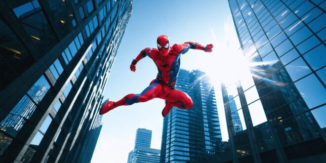 Cartaz destacando a bilheteria de Homem-Aranha Um Novo Dia em números