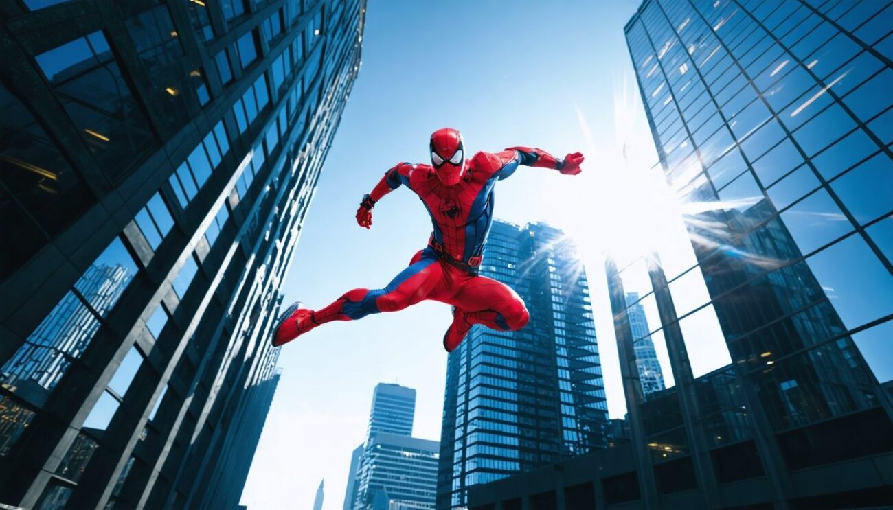 Cartaz destacando a bilheteria de Homem-Aranha Um Novo Dia em números