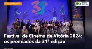 Festival de Cinema de Vitória 2024: os premiados da 31ª edição — Direto Notícias