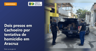 Dois presos em Cachoeiro por tentativa de homicídio em Aracruz — Direto Notícias