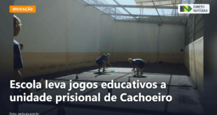 Escola leva jogos educativos a unidade prisional de Cachoeiro — Direto Notícias