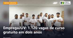 EmpregaJUV: 1.120 vagas de curso gratuito em dois anos — Direto Notícias
