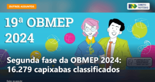 Segunda fase da OBMEP 2024: 16.279 capixabas classificados — Direto Notícias