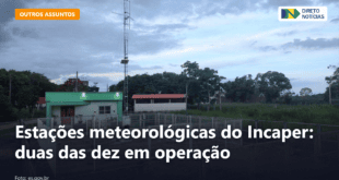 Estações meteorológicas do Incaper: duas das dez em operação — Direto Notícias