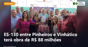 ES-130 entre Pinheiros e Vinhático terá obra de R$ 88 milhões — Direto Notícias