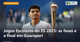 Jogos Escolares do ES 2025: as fases e a final em Guarapari — Direto Notícias