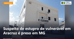 Suspeito de estupro de vulnerável em Aracruz é preso em MG — Direto Notícias