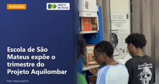 Escola de São Mateus expõe o trimestre do Projeto Aquilombar — Direto Notícias