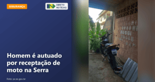 Homem é autuado por receptação de moto na Serra — Direto Notícias