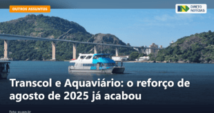 Transcol e Aquaviário: o reforço de agosto de 2025 já acabou — Direto Notícias