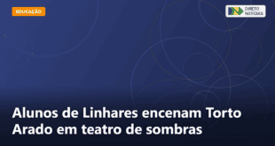 Alunos de Linhares encenam Torto Arado em teatro de sombras — Direto Notícias