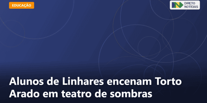 Alunos de Linhares encenam Torto Arado em teatro de sombras — Direto Notícias