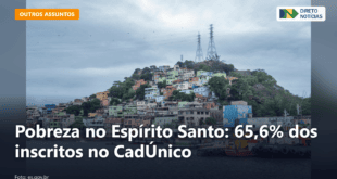 Pobreza no Espírito Santo: 65,6% dos inscritos no CadÚnico — Direto Notícias