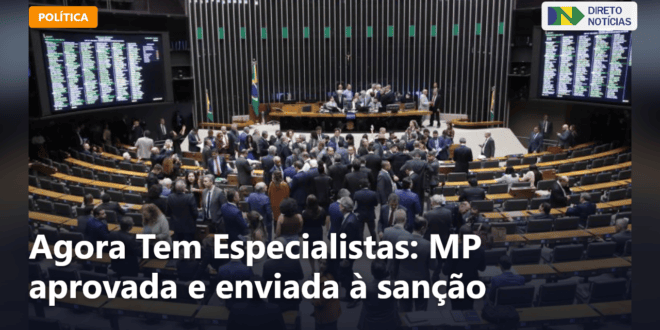 Agora Tem Especialistas: MP aprovada e enviada à sanção — Direto Notícias