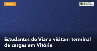 Estudantes de Viana visitam terminal de cargas em Vitória — Direto Notícias