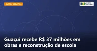 Guaçuí recebe R$ 37 milhões em obras e reconstrução de escola — Direto Notícias