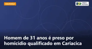 Homem de 31 anos é preso por homicídio qualificado em Cariacica — Direto Notícias