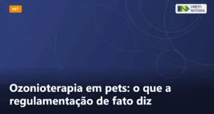 Ozonioterapia em pets: o que a regulamentação de fato diz — Direto Notícias