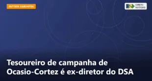 Tesoureiro de campanha de Ocasio-Cortez é ex-diretor do DSA — Direto Notícias