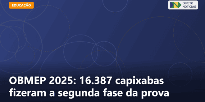 OBMEP 2025: 16.387 capixabas fizeram a segunda fase da prova — Direto Notícias