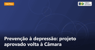 Prevenção à depressão: projeto aprovado volta à Câmara — Direto Notícias