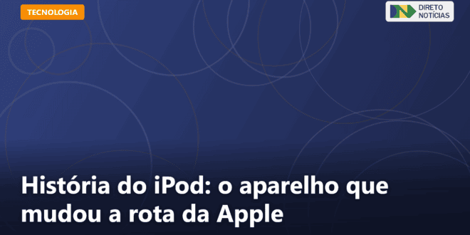 História do iPod: o aparelho que mudou a rota da Apple — Direto Notícias