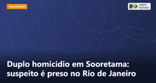 Duplo homicídio em Sooretama: suspeito é preso no Rio de Janeiro — Direto Notícias
