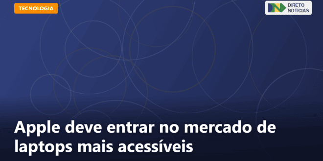 Apple deve entrar no mercado de laptops mais acessíveis — Direto Notícias