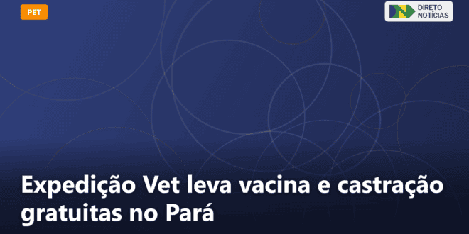 Expedição Vet leva vacina e castração gratuitas no Pará — Direto Notícias