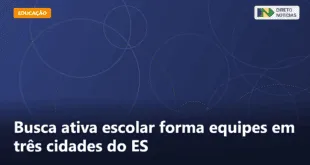 Busca ativa escolar forma equipes em três cidades do ES — Direto Notícias