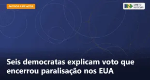 Seis democratas explicam voto que encerrou paralisação nos EUA — Direto Notícias