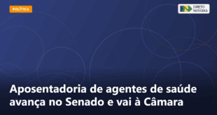 Aposentadoria de agentes de saúde avança no Senado e vai à Câmara — Direto Notícias