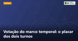 Votação do marco temporal: o placar dos dois turnos — Direto Notícias