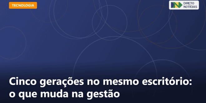 Cinco gerações no mesmo escritório: o que muda na gestão — Direto Notícias