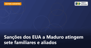 Sanções dos EUA a Maduro atingem sete familiares e aliados — Direto Notícias