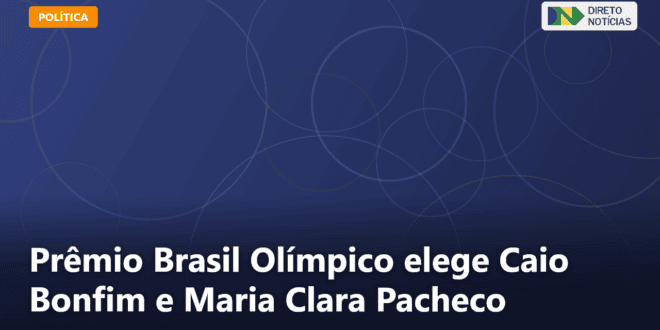 Prêmio Brasil Olímpico elege Caio Bonfim e Maria Clara Pacheco — Direto Notícias