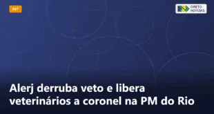 Alerj derruba veto e libera veterinários a coronel na PM do Rio — Direto Notícias