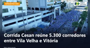 Corrida Cesan reúne 5.300 corredores entre Vila Velha e Vitória — Direto Notícias