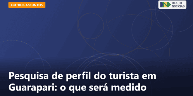 Pesquisa de perfil do turista em Guarapari: o que será medido — Direto Notícias