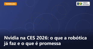 Nvidia na CES 2026: o que a robótica já faz e o que é promessa — Direto Notícias