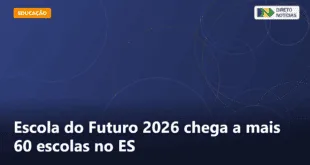 Escola do Futuro 2026 chega a mais 60 escolas no ES — Direto Notícias