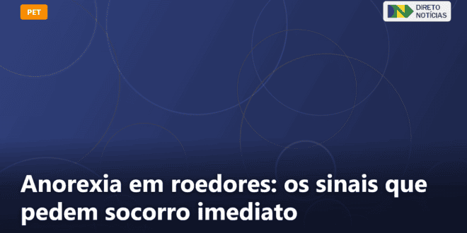 Anorexia em roedores: os sinais que pedem socorro imediato — Direto Notícias