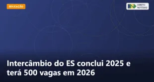 Intercâmbio do ES conclui 2025 e terá 500 vagas em 2026 — Direto Notícias