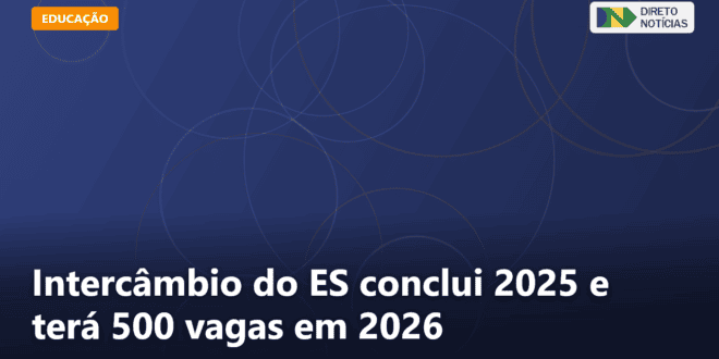 Intercâmbio do ES conclui 2025 e terá 500 vagas em 2026 — Direto Notícias